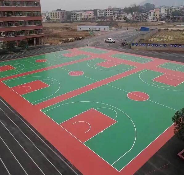 硅pu篮球场