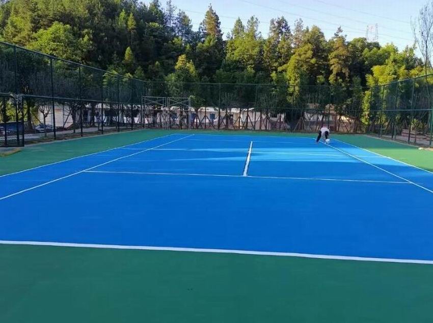 硅pu篮球场